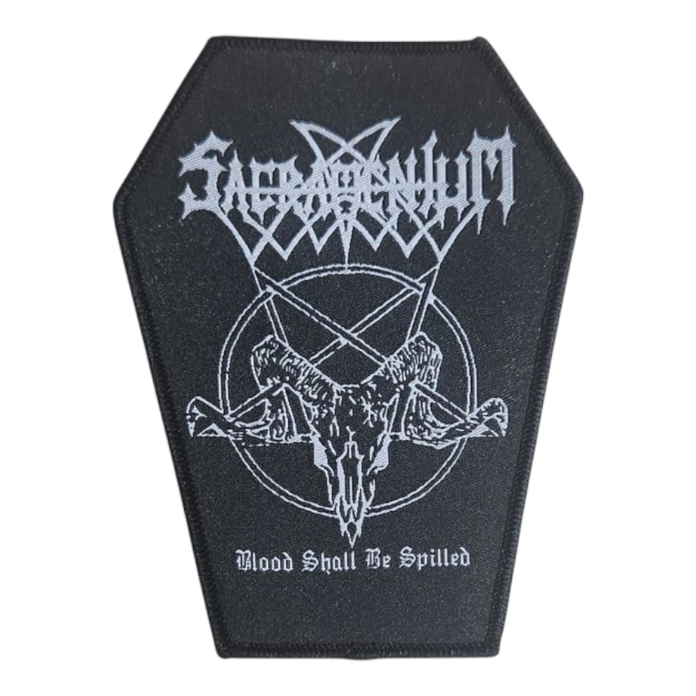 SACRAMENTUM - Blood Shall be Spilled Patch Black