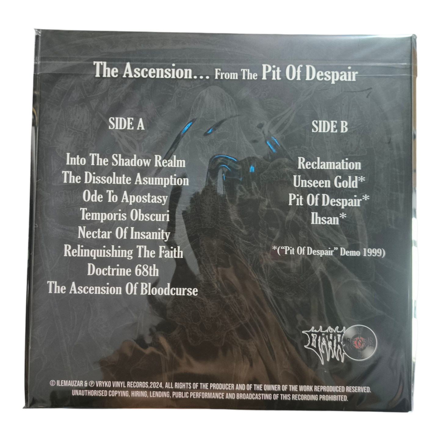 ILEMAUZAR - The Ascension..From the Pits of Despair Vinyl (New)