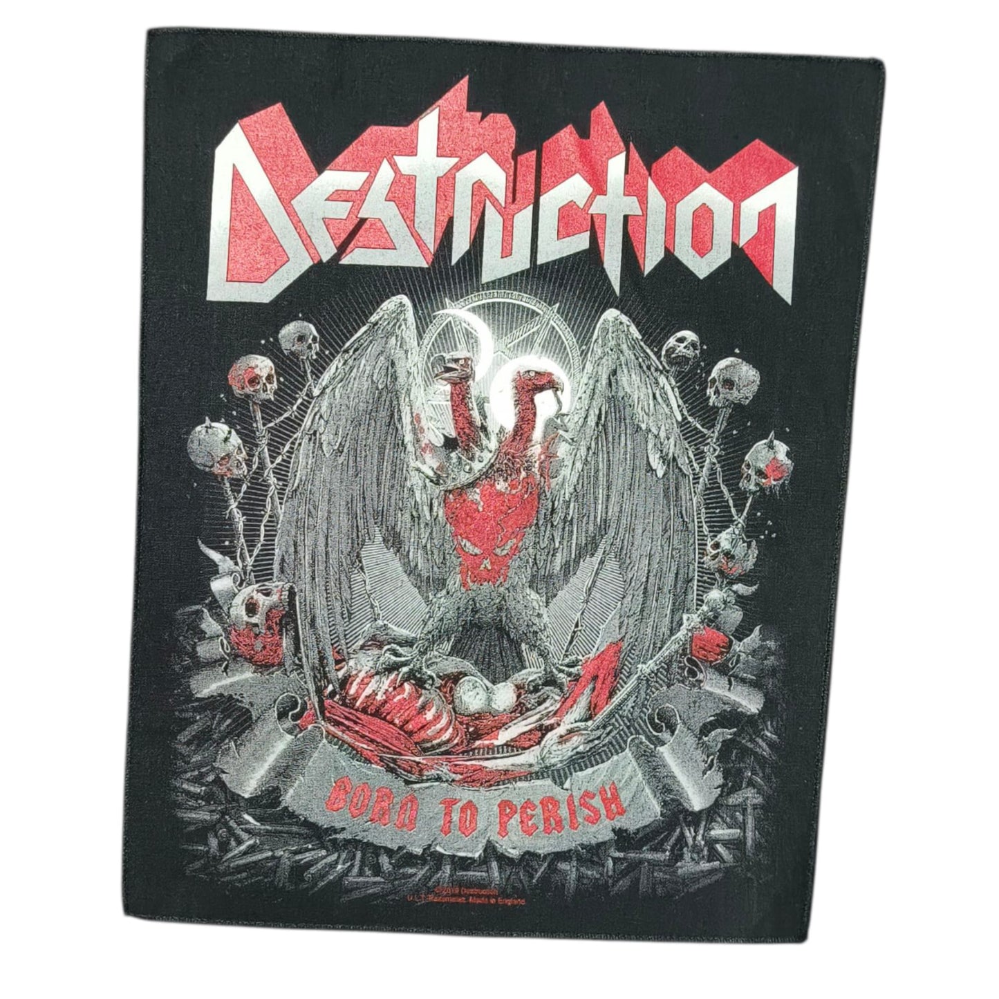 DESTRUCTION - Born to Perish BackPatch