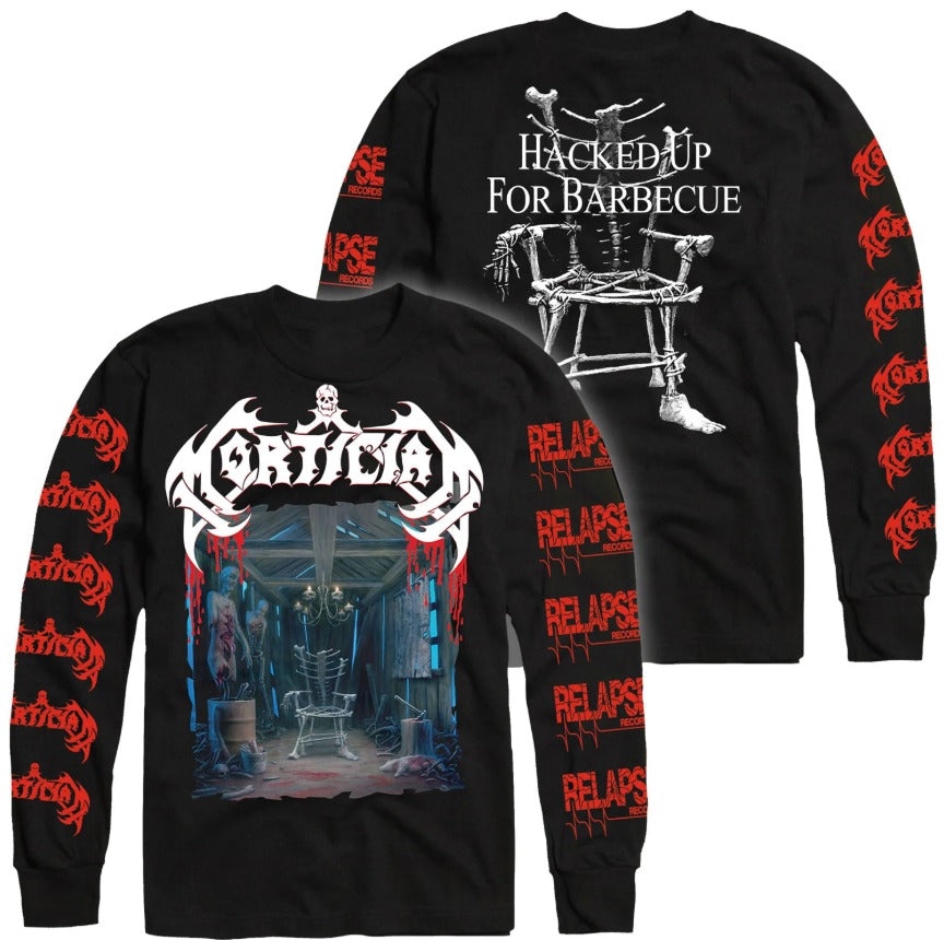 MORTICIAN - Hacked up for Barbecue Longsleeve Tshirt