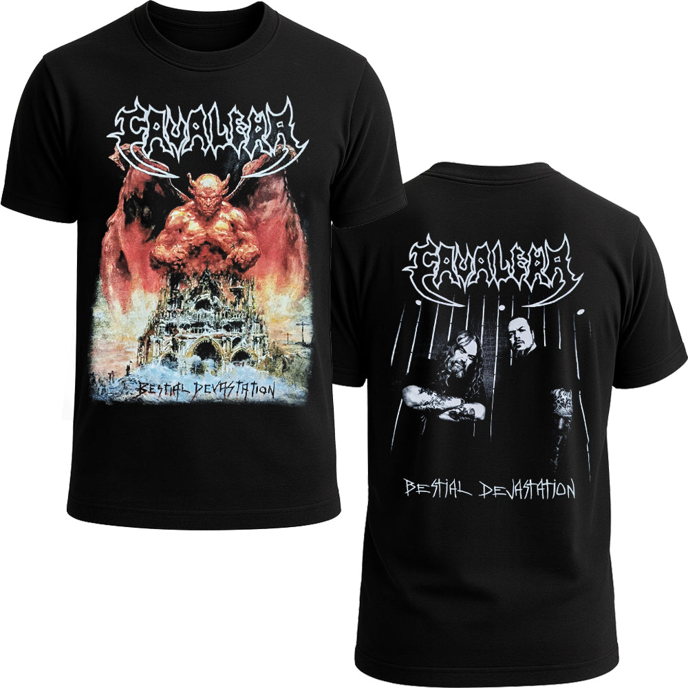 CAVALERA - Bestial Devastation shortsleeve Tshirt (New)