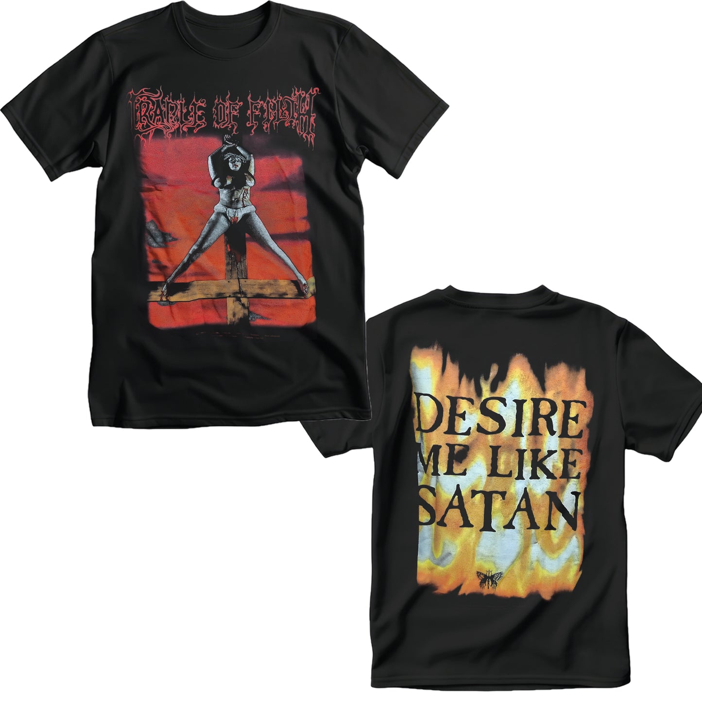 CRADLE OF FILTH - Desire Me Like Satan shortsleeve Tshirt (New)