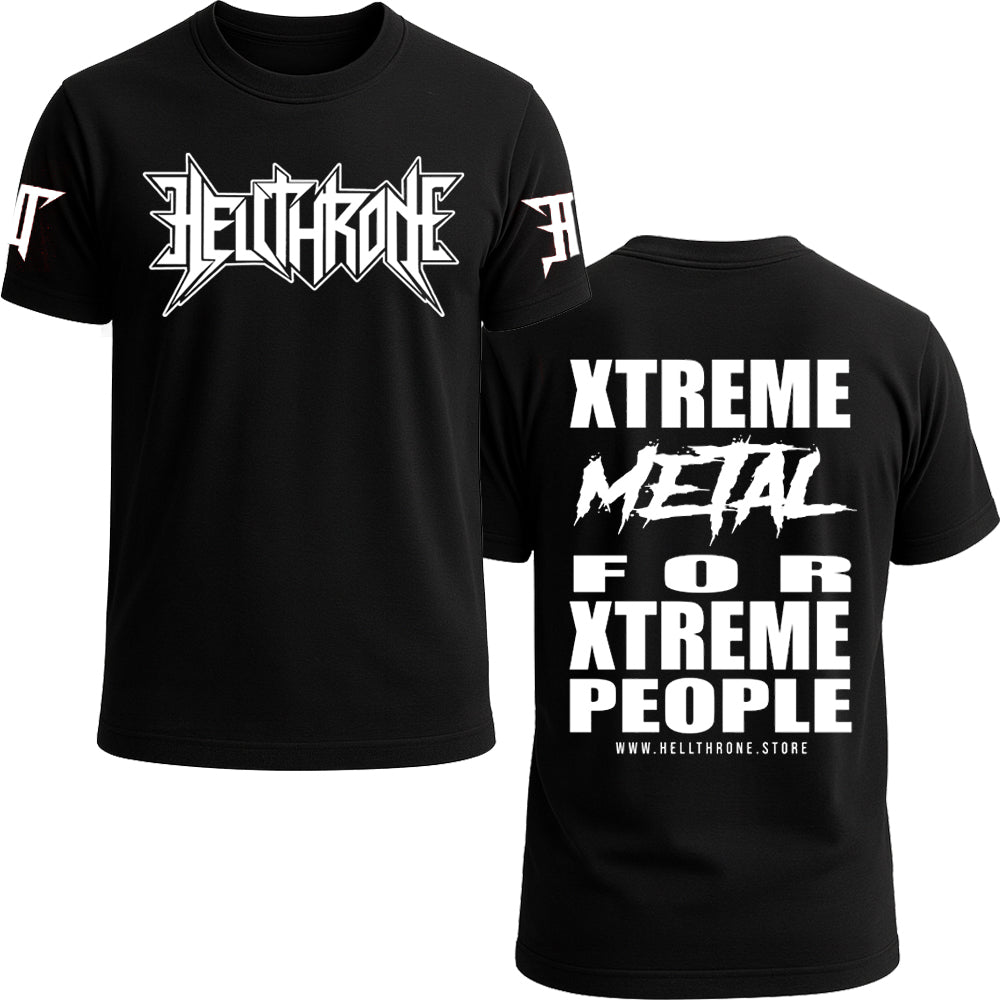 HELLTHRONE - Extreme Metal Shortsleeve Black Tshirt (New)