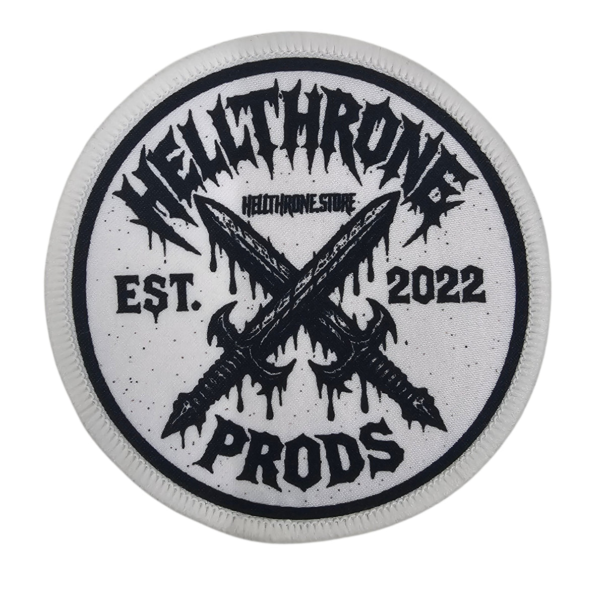 Hellthrone Prods Round Patch