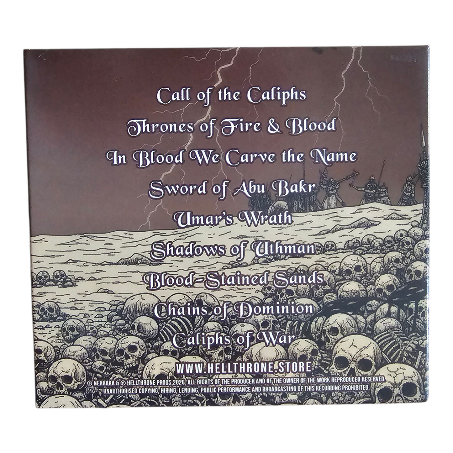 Nerraka - The Warriors CD (New)