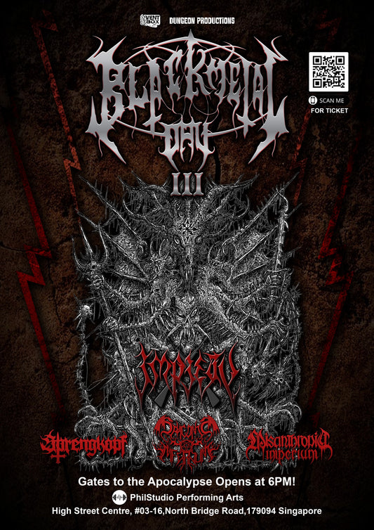 BLACK METAL DAY III Tickets (Tier price will be automatically updated at checkout)