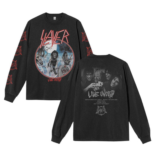 SLAYER -  Live Undead longsleeve Tshirt (New)