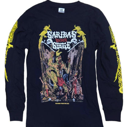 SARIBAS UNDER SIEGE-  Gig Longsleeve Tshirt