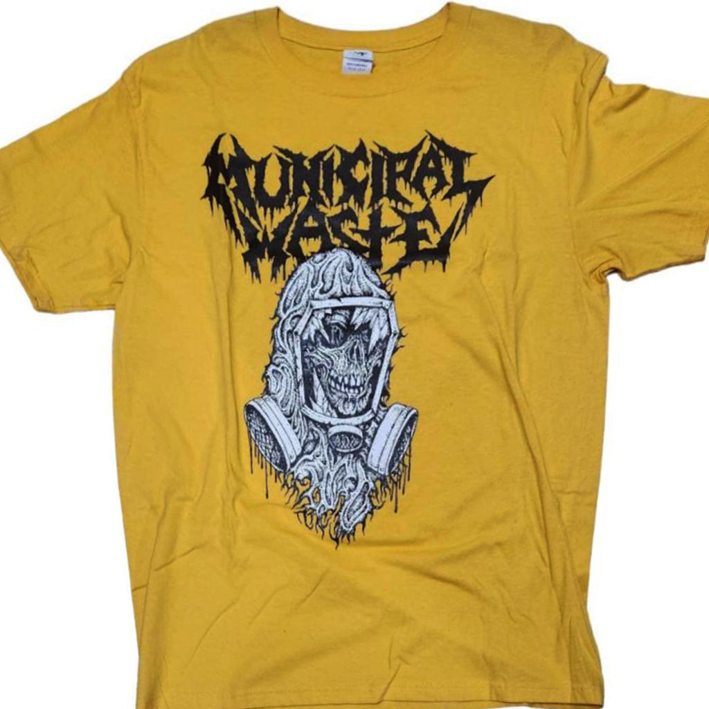 MUNICIPAL WASTE - Yellow ShortsleeveTshirt