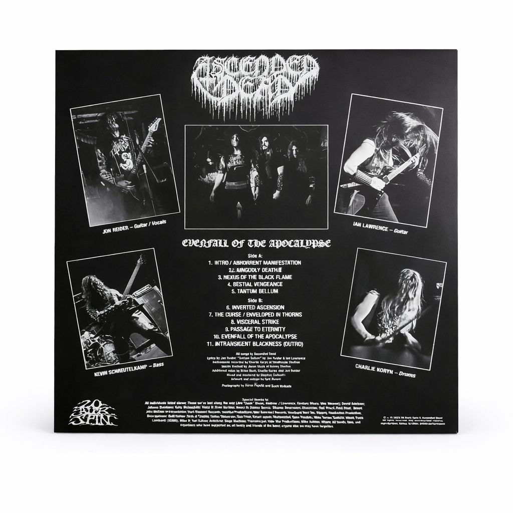 [Death Metal] ASCENDED DEAD - Evenfall Of The Apocalypse Vinyl (New)