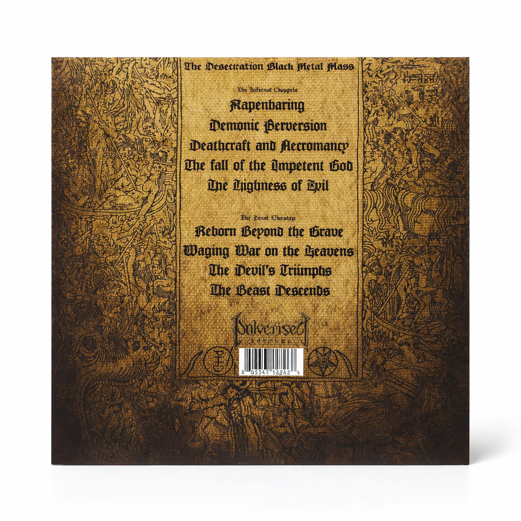 [Black Metal] BEASTCRAFT - The Infernal Gospels of Primitive Devil Worship Vinyl (Used)