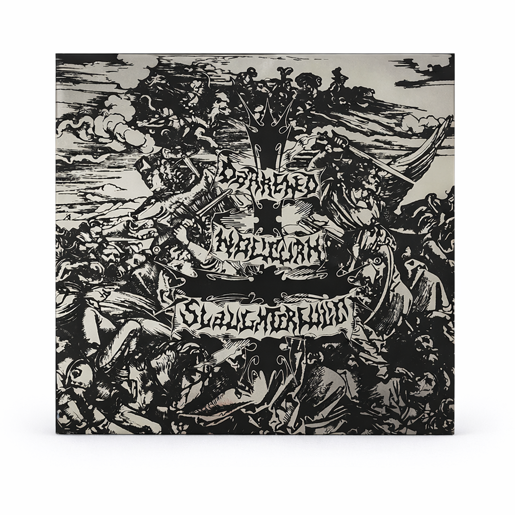 [Black Metal]DARKENED NOCTURN SLAUGHTERCULT – Follow The Calls For Battle Vinyl (Used)