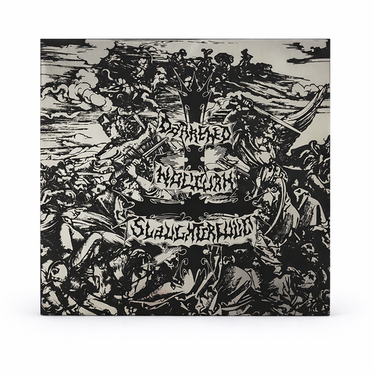 [Black Metal]DARKENED NOCTURN SLAUGHTERCULT – Follow The Calls For Battle Vinyl (Used)