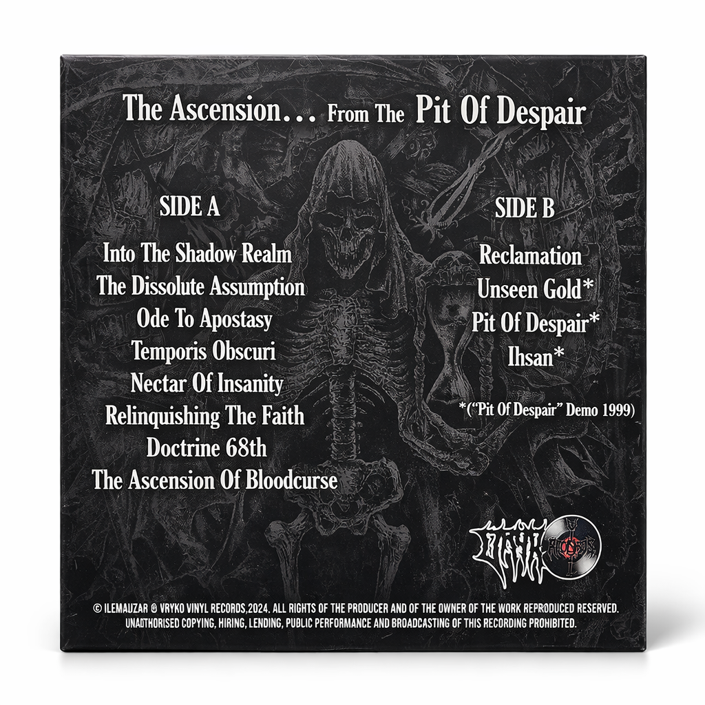 [Black Death] ILEMAUZAR - The Ascension..From the Pits of Despair Vinyl (New)