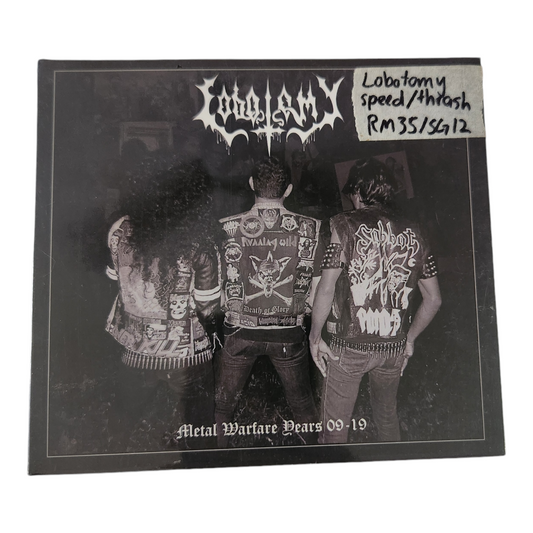 [Speed Metal] LOBOTOMY - Metal Warfare Years 09-19 CD (New)