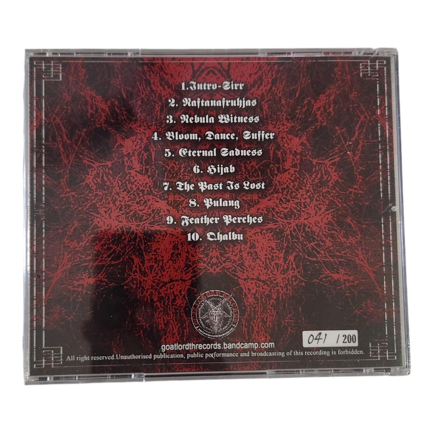 [Black Metal] AL AZAZHIL - From Solitude to Insanity CD (New)