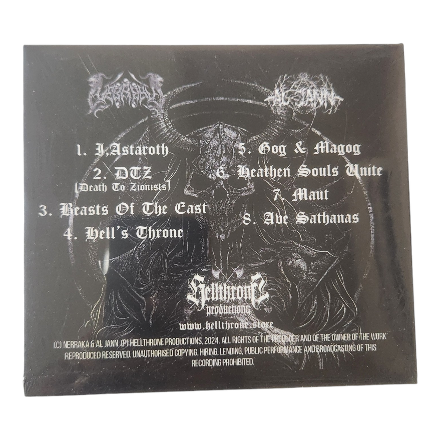 [Black Metal] The Advent of Satanas split CD (New)