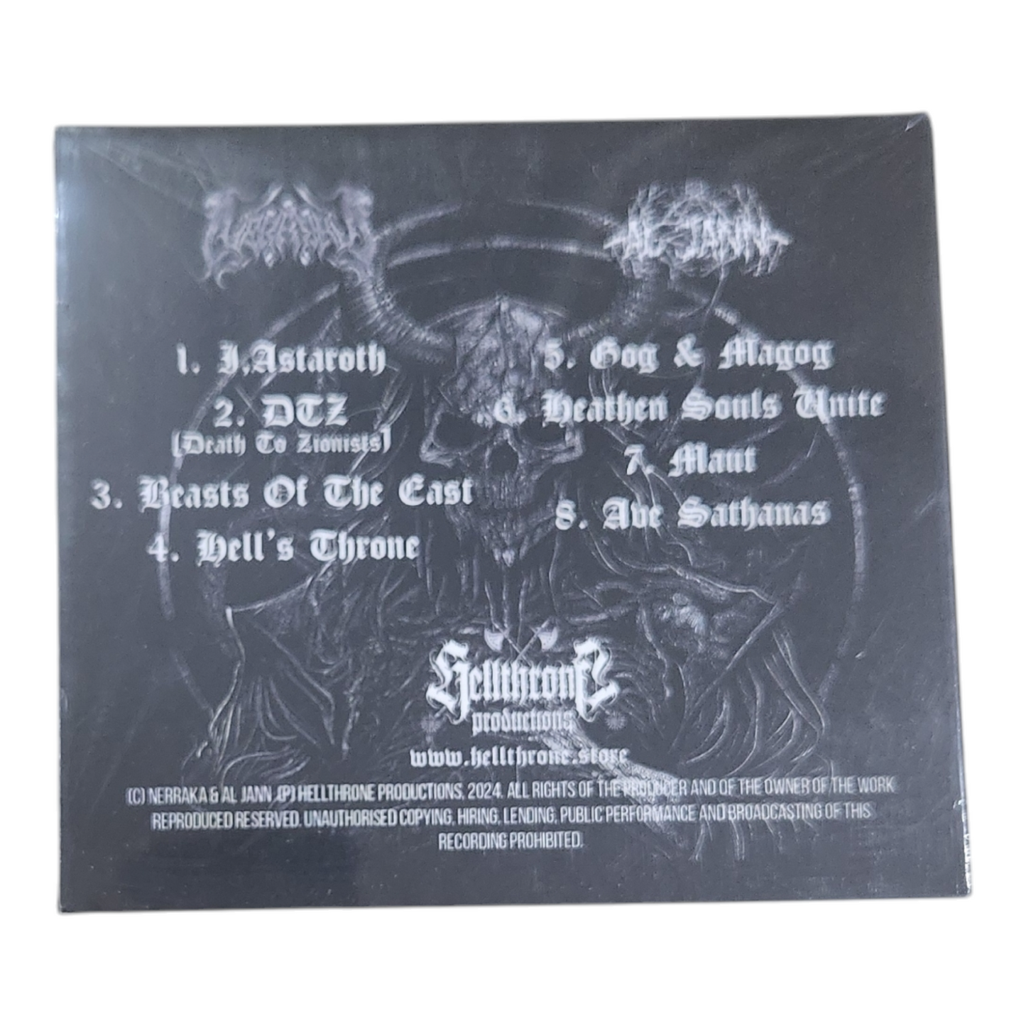 [Black Metal] The Advent of Satanas split CD (New)