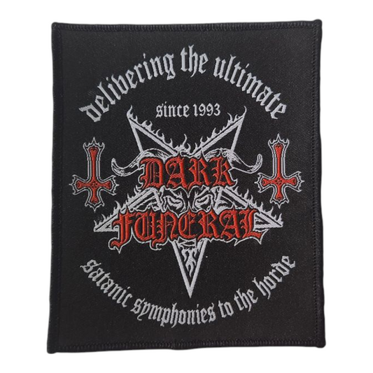 DARK FUNERAL - Black Border Patch