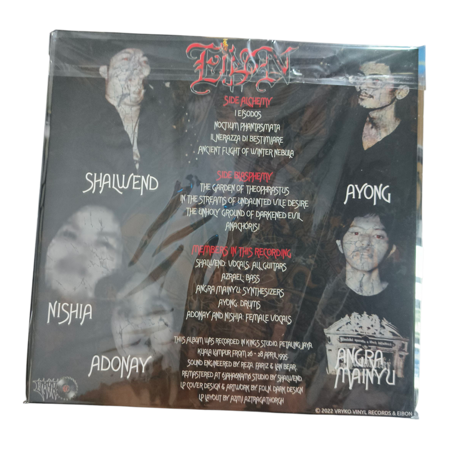 [Atmospheric Black] EIBON - The Garden of Theophrastus Vinyl (New)