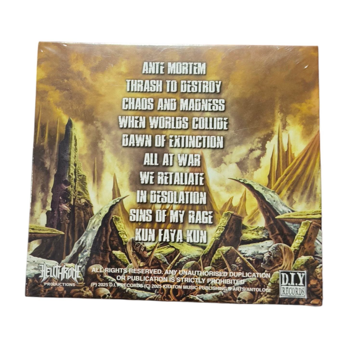 [DEATH THRASH] ANTOLOGI - Dawn of Extinction CD (New)