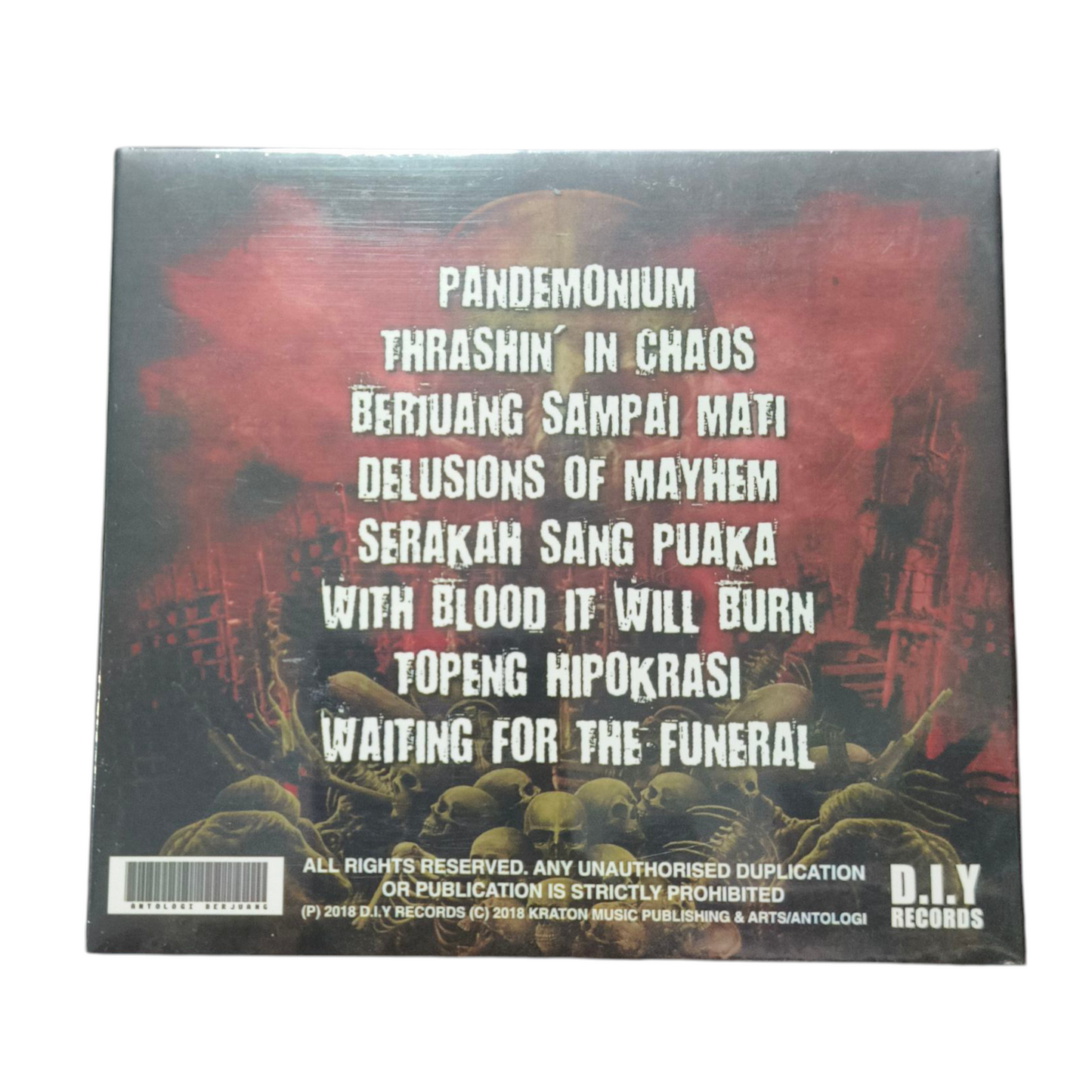 [DEATH THRASH] ANTOLOGI - Berjuang CD (New)