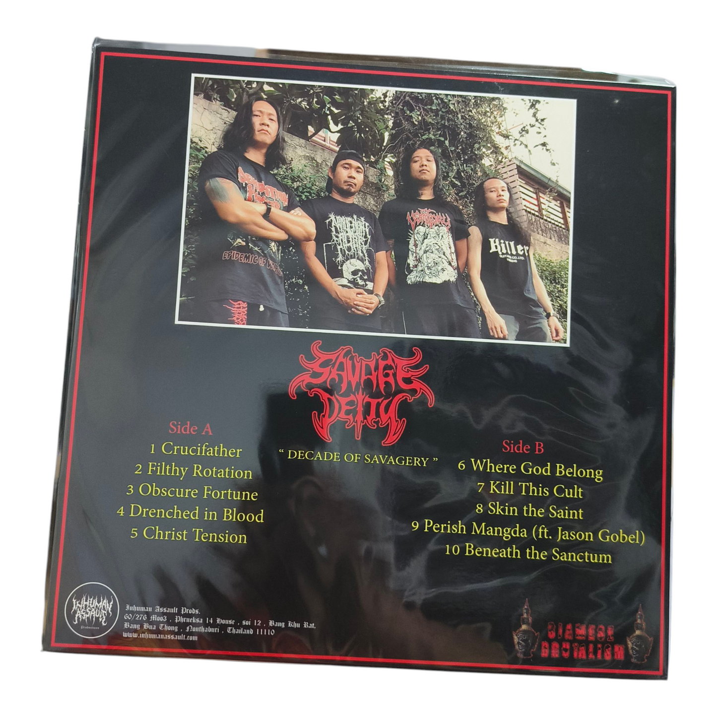 [Death Metal] SAVAGE DEITY – Decade of Savagery Vinyl (New)