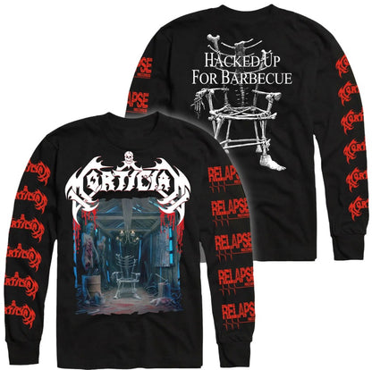 MORTICIAN - Hacked up for Barbecue Longsleeve Tshirt