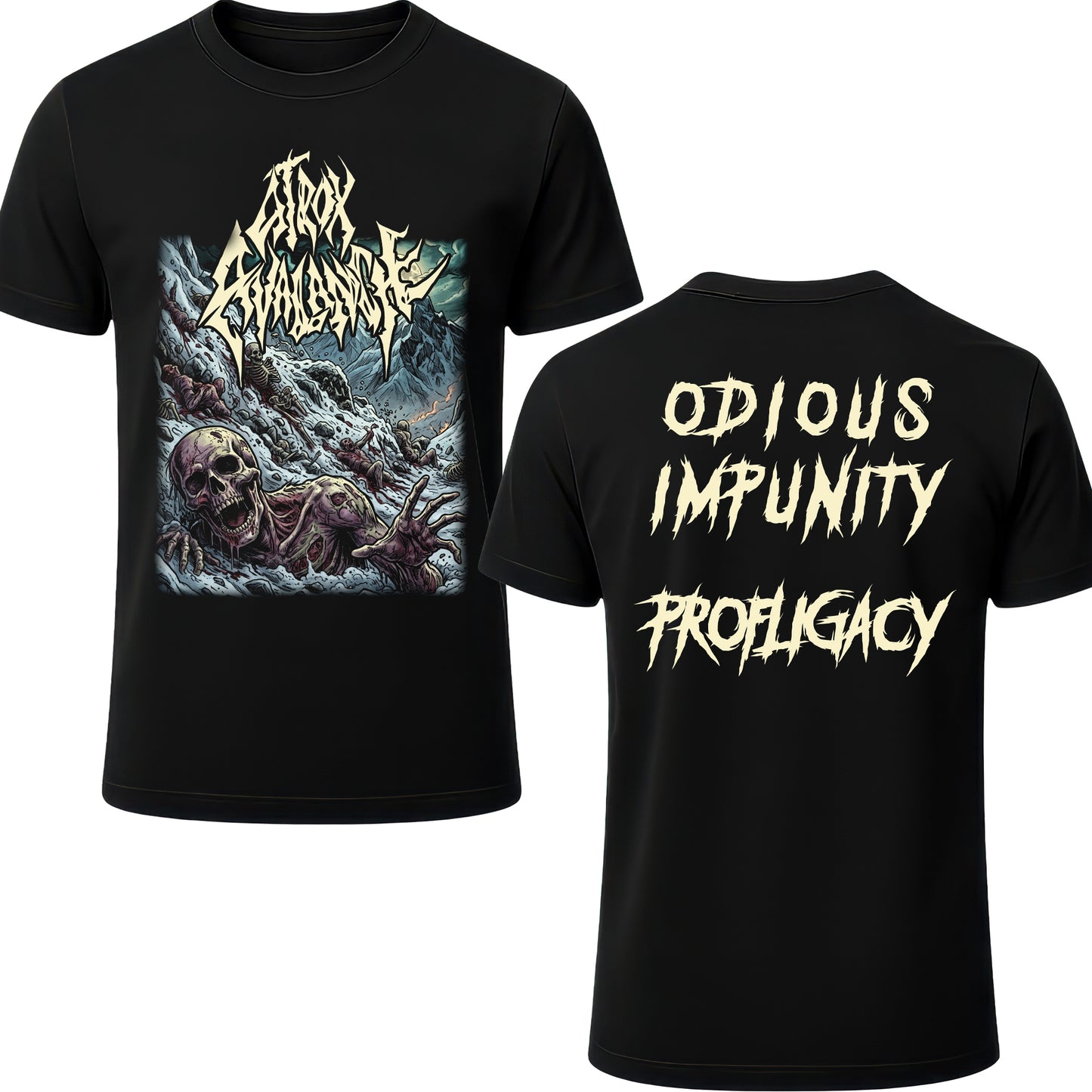 ATROX AVALANCHE- Demo 2026 Tshirt (Pre-Order)