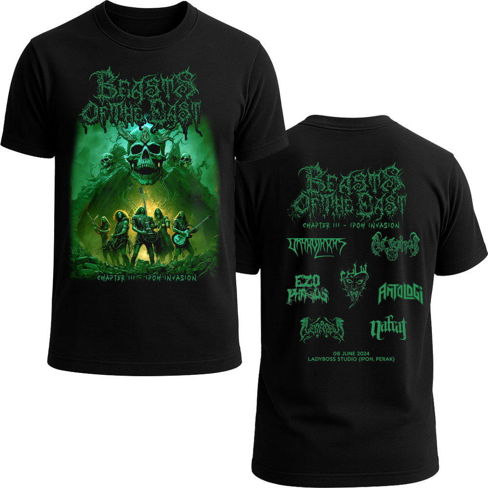 BEASTS OF THE EAST-  Chapter III Gig Shortsleeve Tshirt
