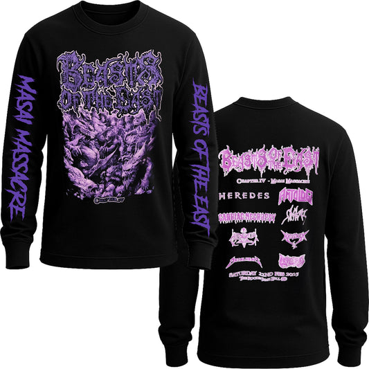 BEASTS OF THE EAST-  Chapter IV Gig Longsleeve Tshirt (New)