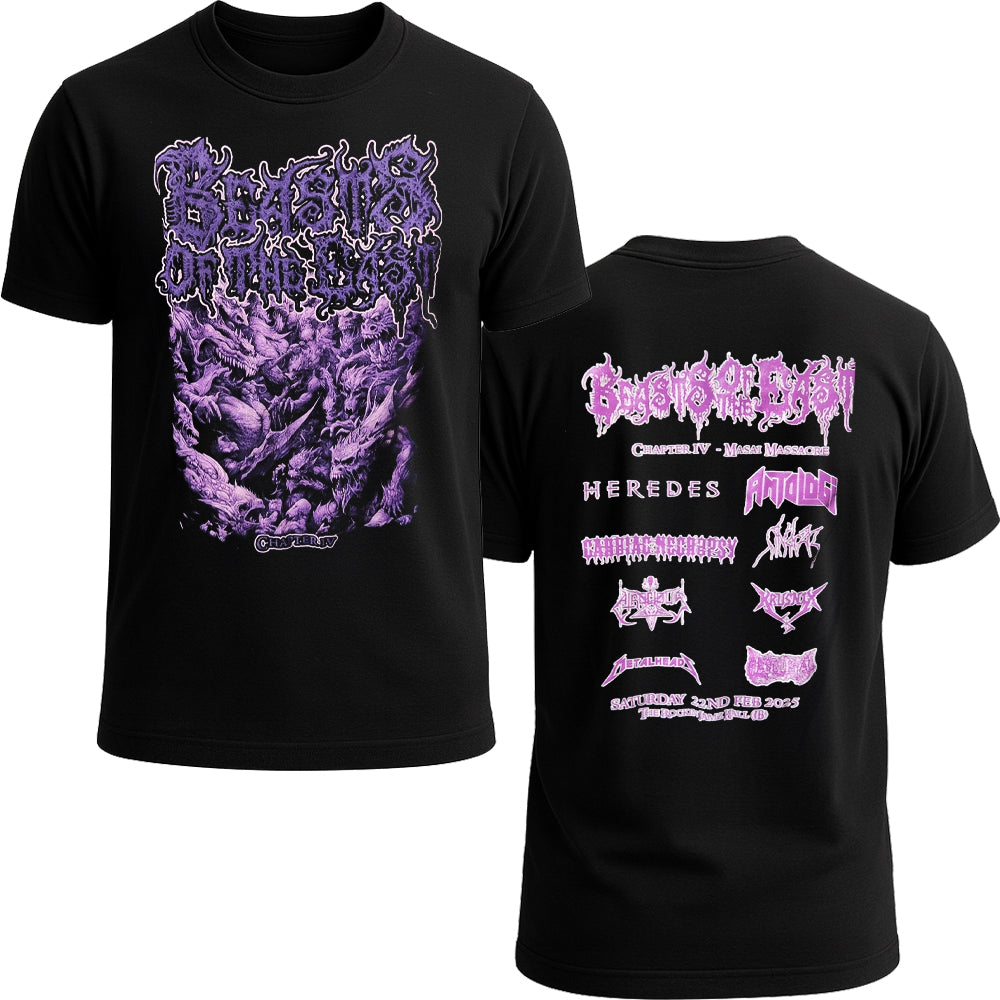 BEASTS OF THE EAST-  Chapter IV Gig Shortsleeve Tshirt (New)