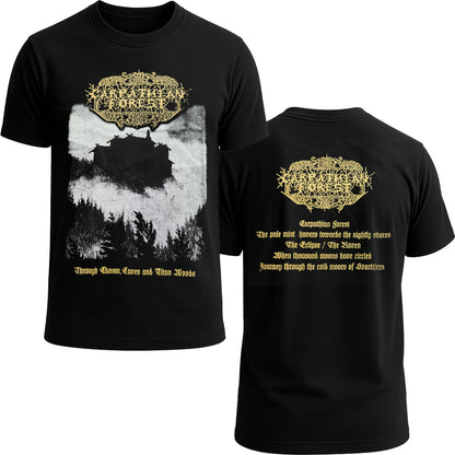 CARPATHIAN FOREST - Through Chasm, Caves and Titan Woods shortsleeve Tshirt (New)