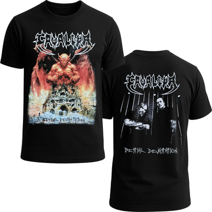 CAVALERA - Bestial Devastation shortsleeve Tshirt (New)