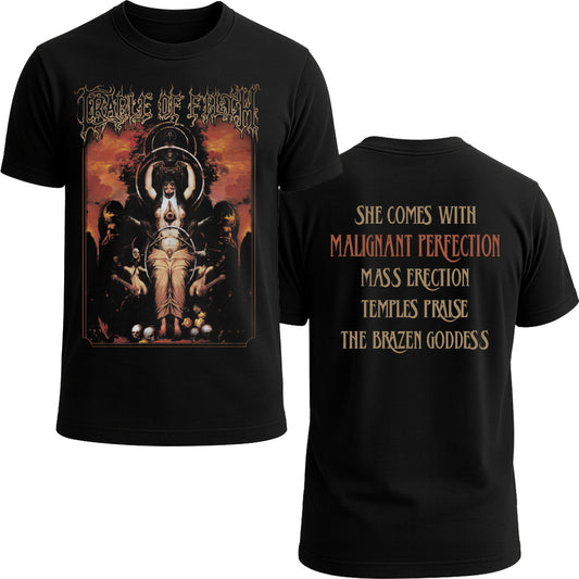 CRADLE OF FILTH -  Malignant Perfection Tshirt (New)
