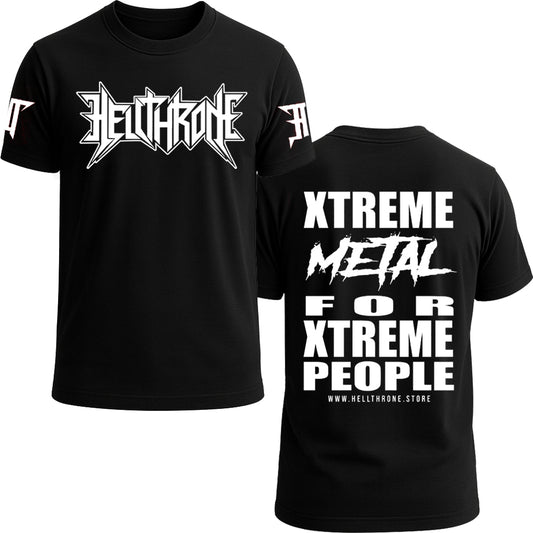 HELLTHRONE - Extreme Metal Shortsleeve Black Tshirt (New)