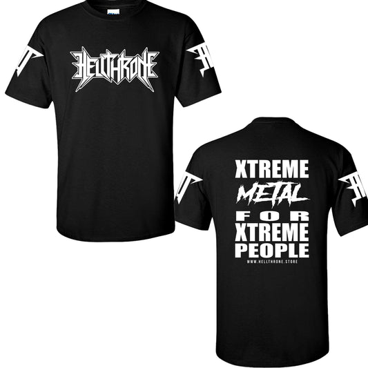 HELLTHRONE - Extreme Metal Shortsleeve Black Tshirt (New)