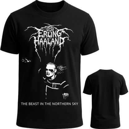 [PRINT-ON DEMAND] HAALAND BLACK METAL TEE