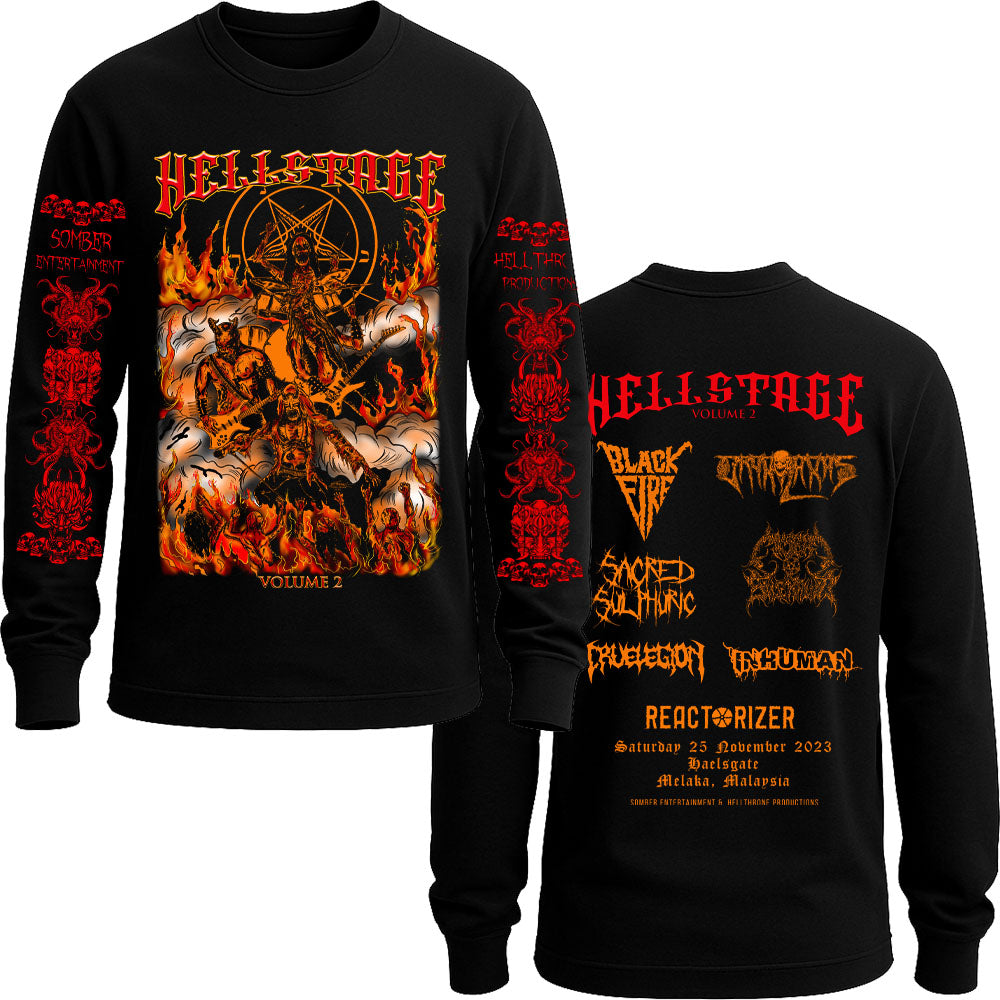 HELLSTAGE Gig Longsleeve Tshirt