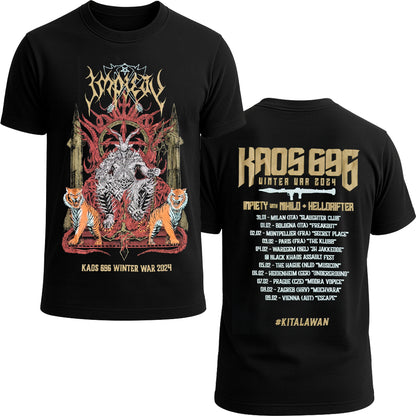 IMPIETY - Kaos696 Winter War 2024 Tour Tshirt (New)