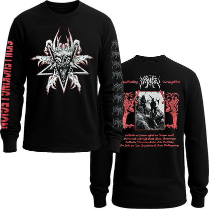 IMPIETY  - Skullfucking Armageddon Longsleeve Tshirt (New)