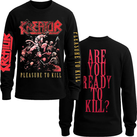 Kreator - Pleasure to Kill Longsleeve Tshirt