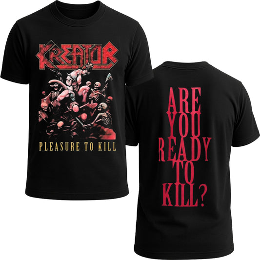 Kreator - Pleasure to Kill shortsleeve Tshirt (New)