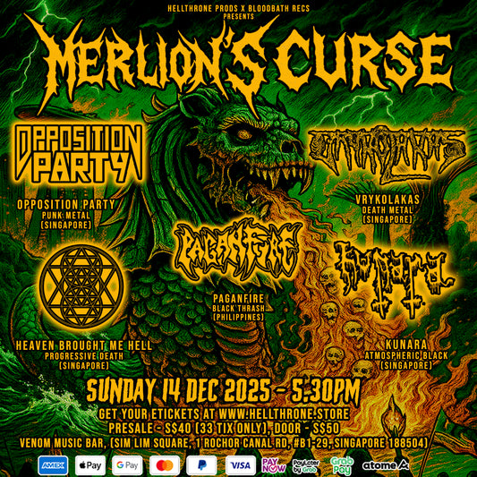 Merlion's Curse ETickets