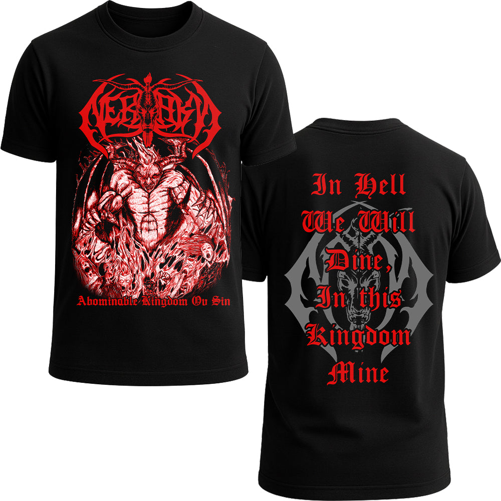 NERRAKA - Abominable Kingdom ov Sin Original Artwork Shortsleeve Tshirt