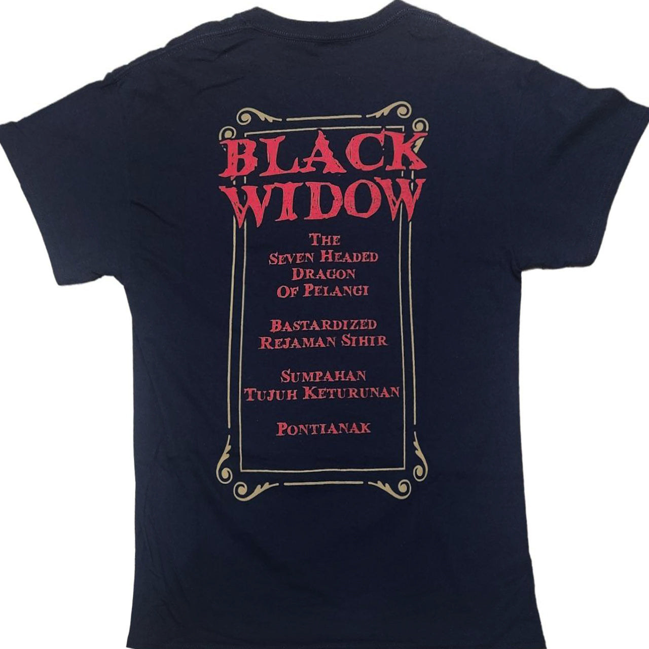 LANGSUIR - Black Widow Shortsleeve Tshirt