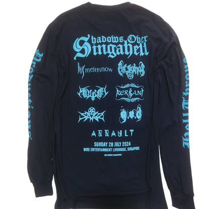 Shadows Over Singahell Longsleeve Tshirt