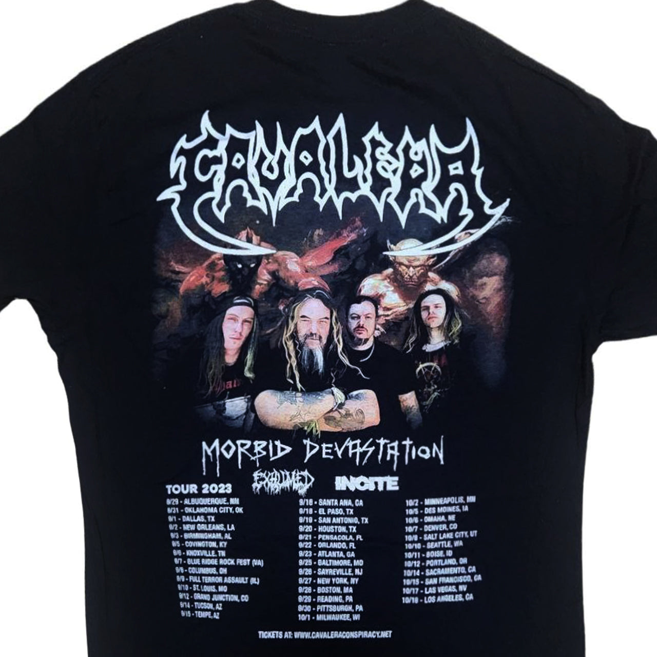 CAVALERA - Morbid Visions Shortsleeve Tshirt