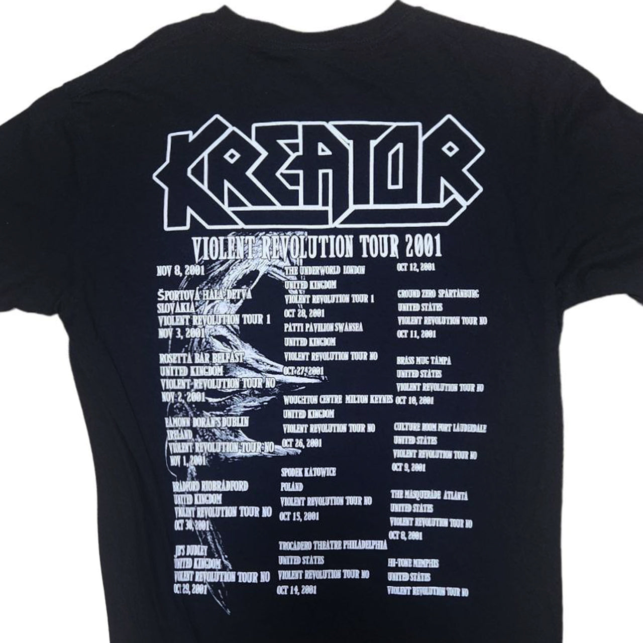 KREATOR - Violent Revolution Tour Shortsleeve Tshirt