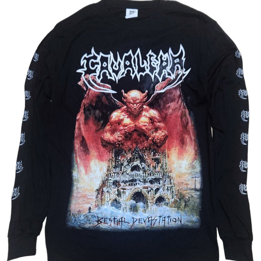 CAVALERA - Bestial Devastation Longsleeve Tshirt